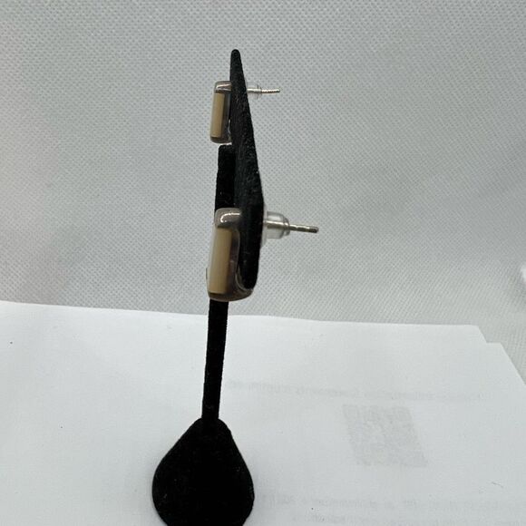 Thai Sterling Silver 925 Post Earrings - Picture 4 of 8